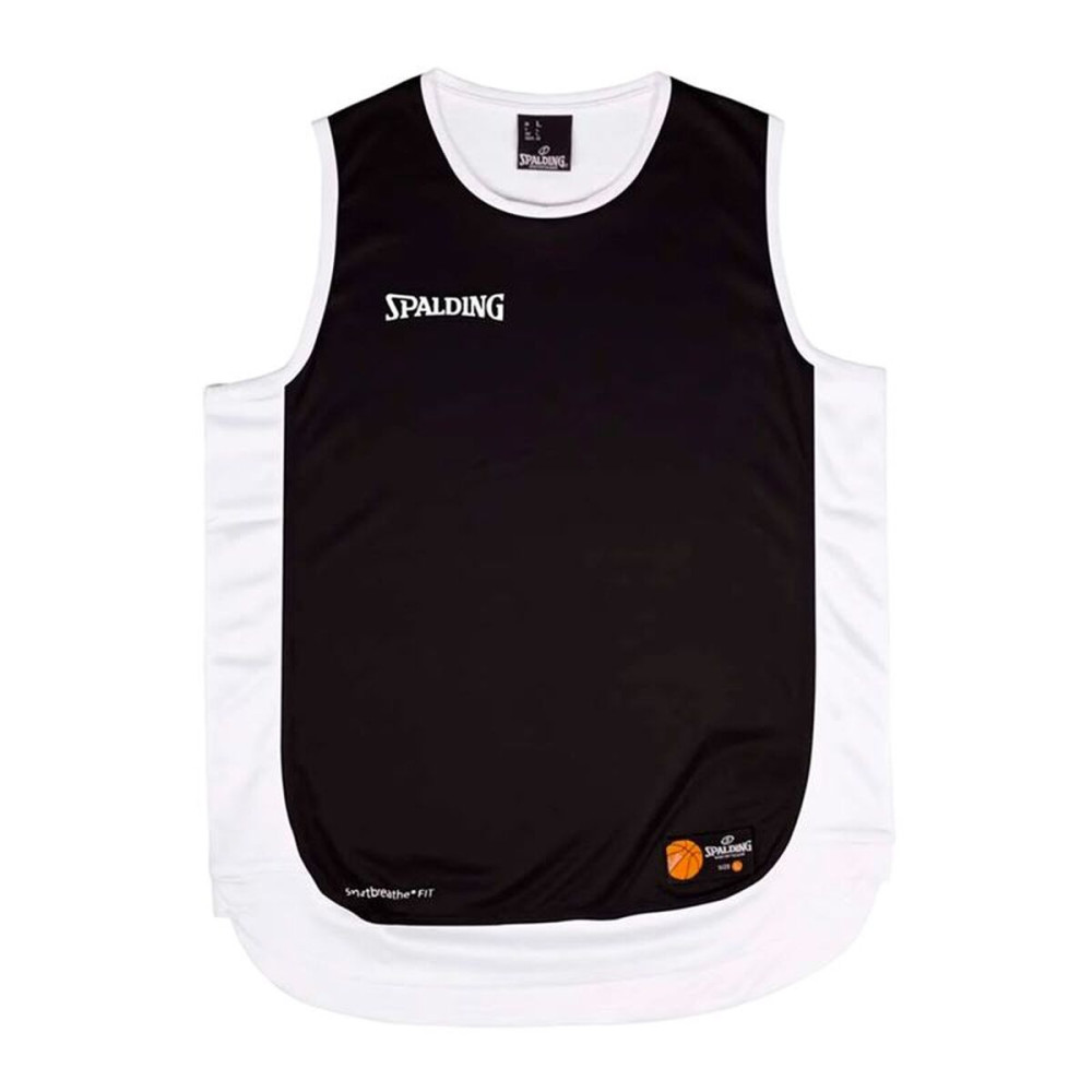 Basketball shirt Spalding Hustle Tank White Black