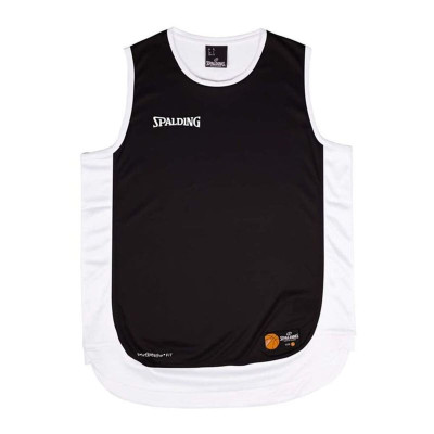 Basketball shirt Spalding Hustle Tank White Black