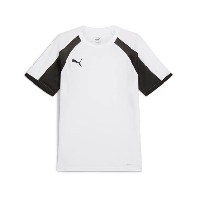 Men's Short-sleeved Football Shirt Puma Individualliga Jersey White