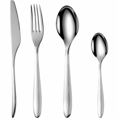 Cutlery Arthur Martin AM0211 Grey Stainless steel 24 Pieces