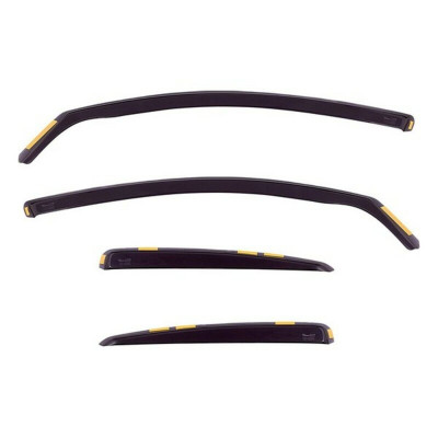 Wind deflector HEKO  25368 5D Frontal 4 pcs Rear