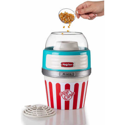 Popcorn Machine Ariete 2957/01 Azul,rojo,blanco 1100 W