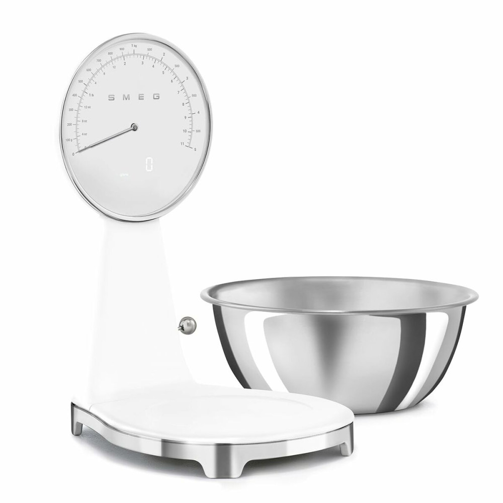 kitchen scale Smeg KSF01WHWW White 5 kg