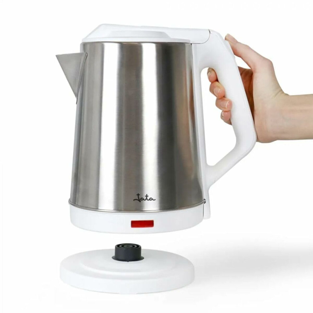 Kettle JATA JEHA1723 White Steel Stainless steel 1500 W