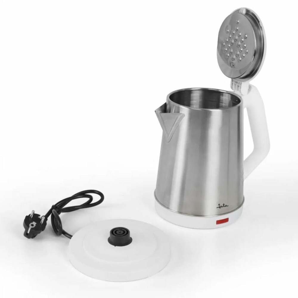 Kettle JATA JEHA1723 White Steel Stainless steel 1500 W