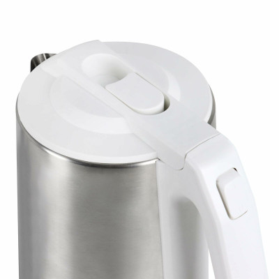 Kettle JATA JEHA1723 White Steel Stainless steel 1500 W