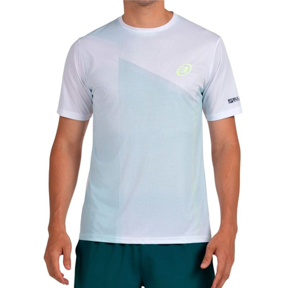 Men’s Short Sleeve T-Shirt Bullpadel Lagar 012 White