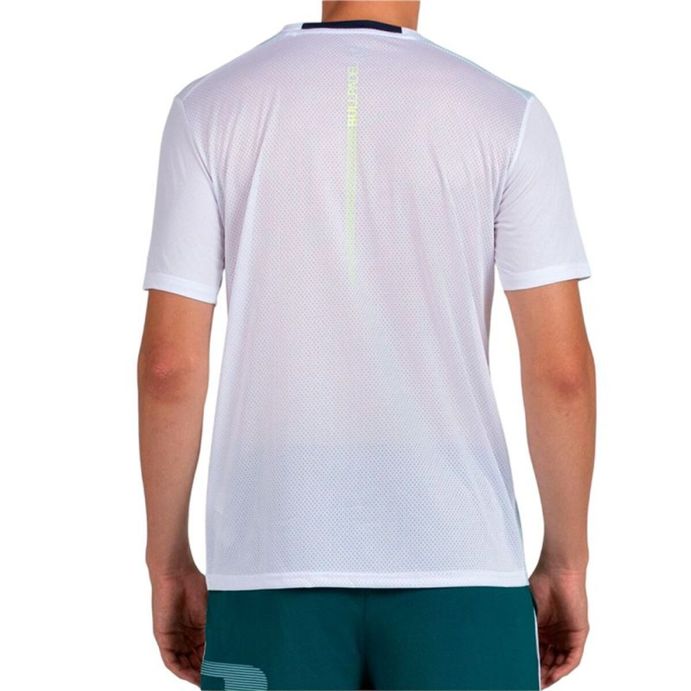Men’s Short Sleeve T-Shirt Bullpadel Lagar 012 White