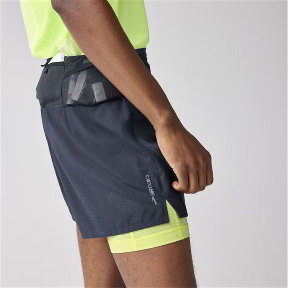 Men's Sports Shorts Brooks High Point 5" 2-In-1 2.0 Blue