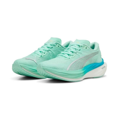 Running Shoes for Adults Puma Deviate Nitro 3 Wns Light Blue