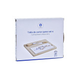 Cheese board DKD Home Decor Bamboo Stoneware 24,5 x 20 x 1,2 cm Sailor