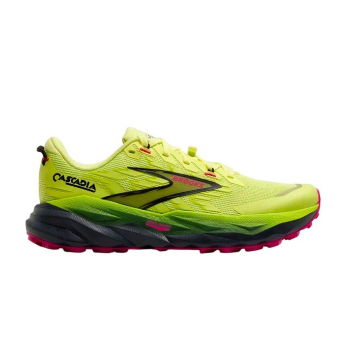 Trail running shoes for women Brooks Cascadia 19 Yellow
