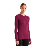 Women's long sleeve T-shirt Diadora Stratozero Brown Running