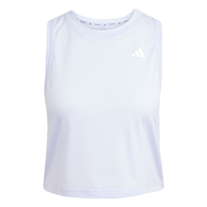 Women's Sleeveless T-shirt Adidas We Tank Light Blue Fitness