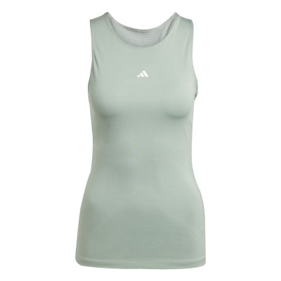 Women's Sleeveless T-shirt Adidas Techfit Train Tk Blue Fitness