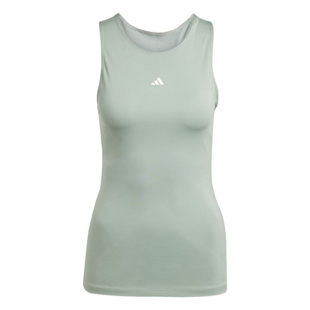 Women's Sleeveless T-shirt Adidas Techfit Train Tk Blue Fitness