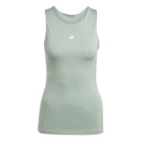 Women's Sleeveless T-shirt Adidas Techfit Train Tk Blue Fitness