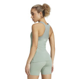 Women's Sleeveless T-shirt Adidas Techfit Train Tk Blue Fitness