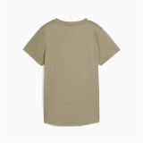 Women’s Short Sleeve T-Shirt Puma Essentialsential Vnec Fitness