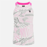 Women's Sleeveless T-shirt Macron Prime Cd  White Padel