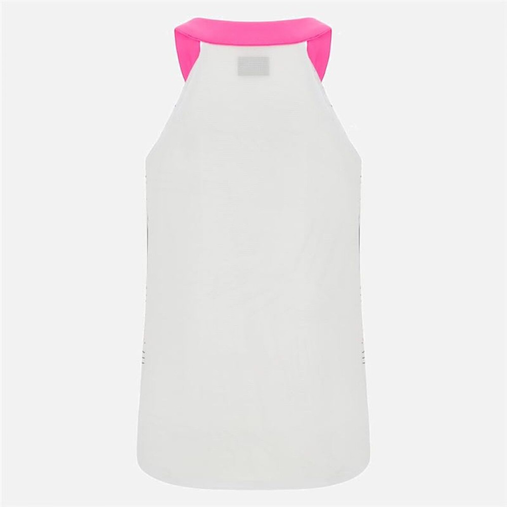 Women's Sleeveless T-shirt Macron Prime Cd  White Padel