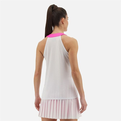 Women's Sleeveless T-shirt Macron Prime Cd  White Padel