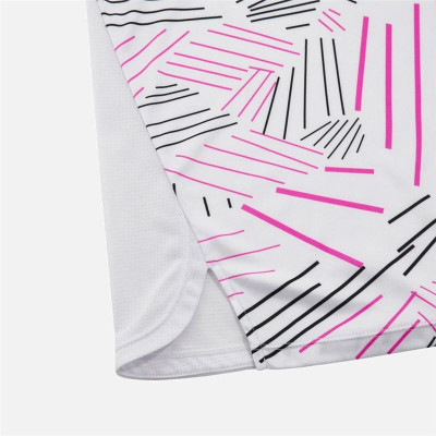 Women's Sleeveless T-shirt Macron Prime Cd  White Padel