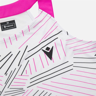 Women's Sleeveless T-shirt Macron Prime Cd  White Padel