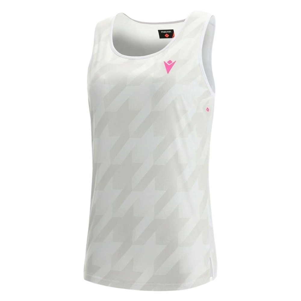 Women's Sleeveless T-shirt Macron  Start Cb White Padel