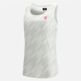 Women's Sleeveless T-shirt Macron  Start Cb White Padel