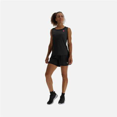 Women's Sleeveless T-shirt Macron  Start Cb Black Padel