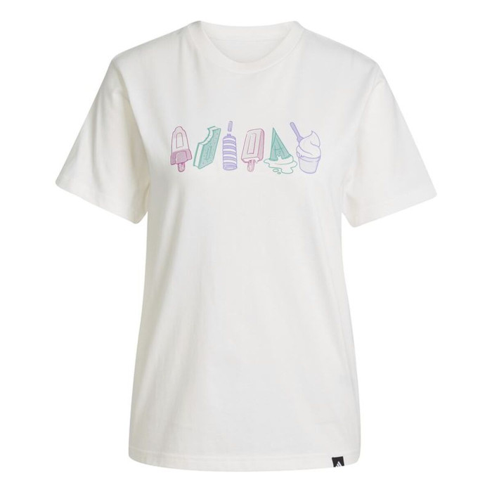 Women’s Short Sleeve T-Shirt Adidas White