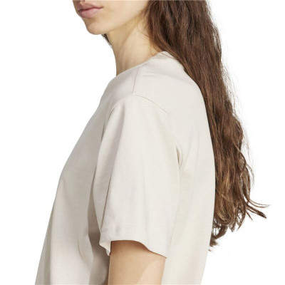 Women’s Short Sleeve T-Shirt Adidas Beige