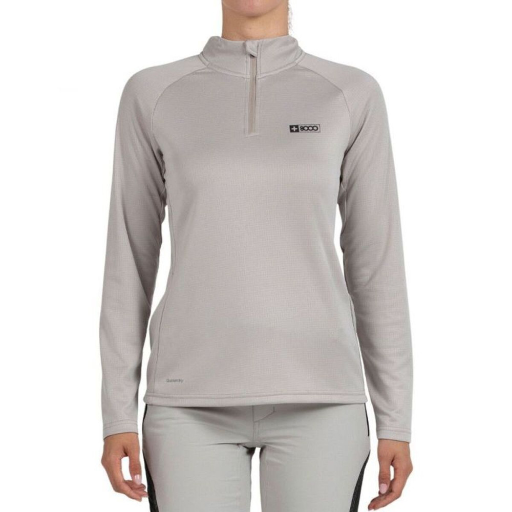 Women's long sleeve T-shirt +8000 Lua Light grey