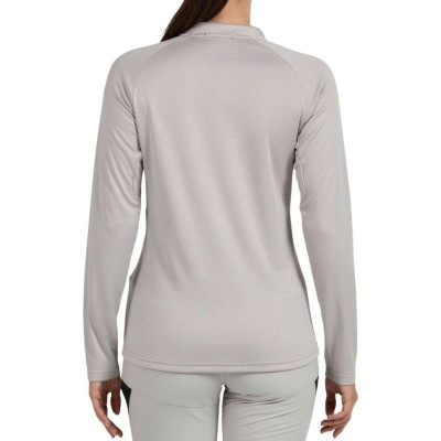 Women's long sleeve T-shirt +8000 Lua Light grey