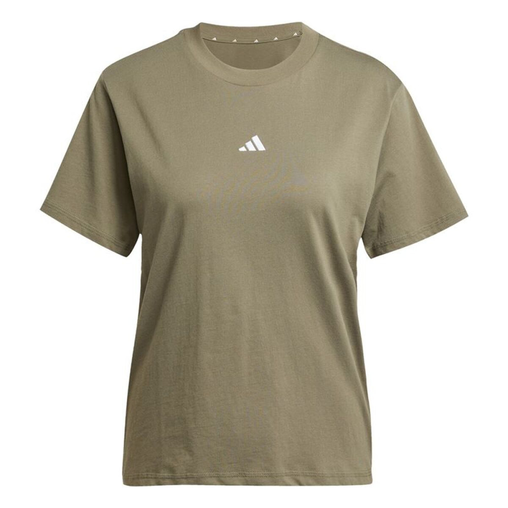 Women’s Short Sleeve T-Shirt Adidas Sl Sj Olive
