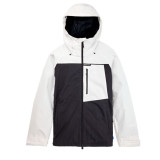 Ski Jacket Burton Logepole Stowht White Men