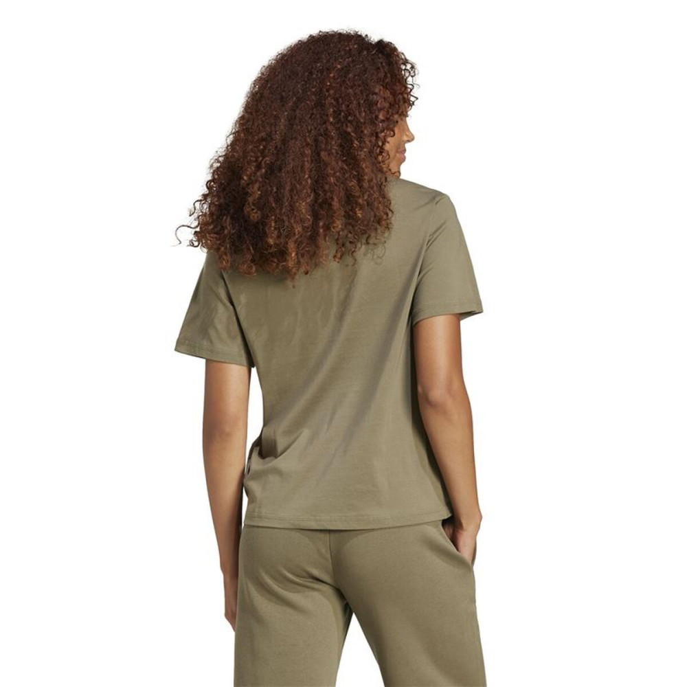 Women’s Short Sleeve T-Shirt Adidas Sl Sj Olive