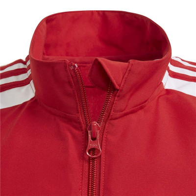 Children's Sports Jacket Adidas Sq21 Red Football
