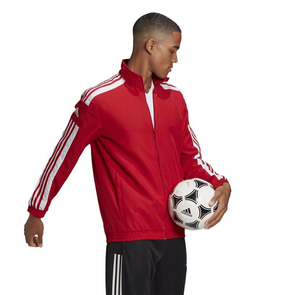 Men's Sports Jacket Adidas Sq21 Red Football
