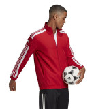Men's Sports Jacket Adidas Sq21 Red Football