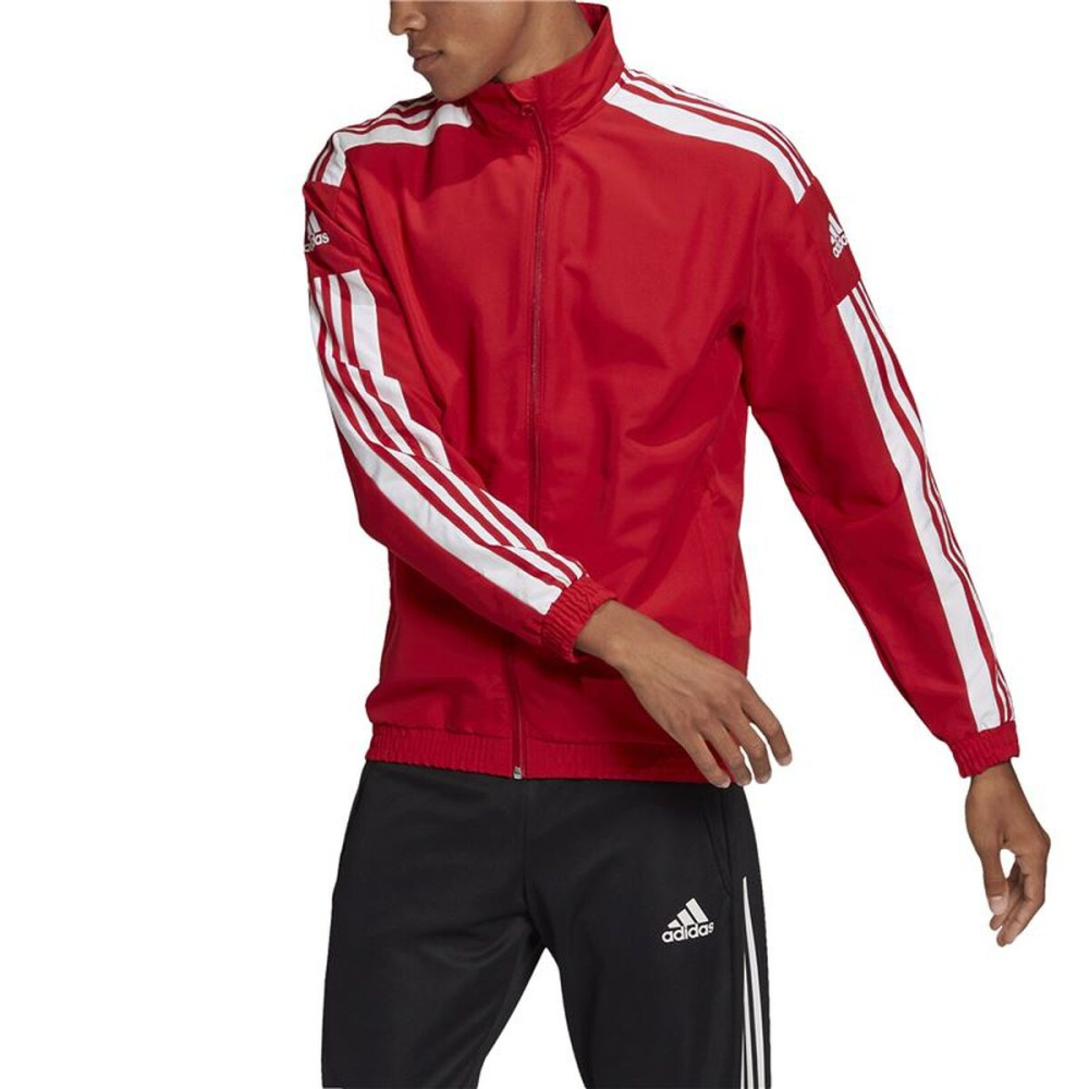 Men's Sports Jacket Adidas Sq21 Red Football