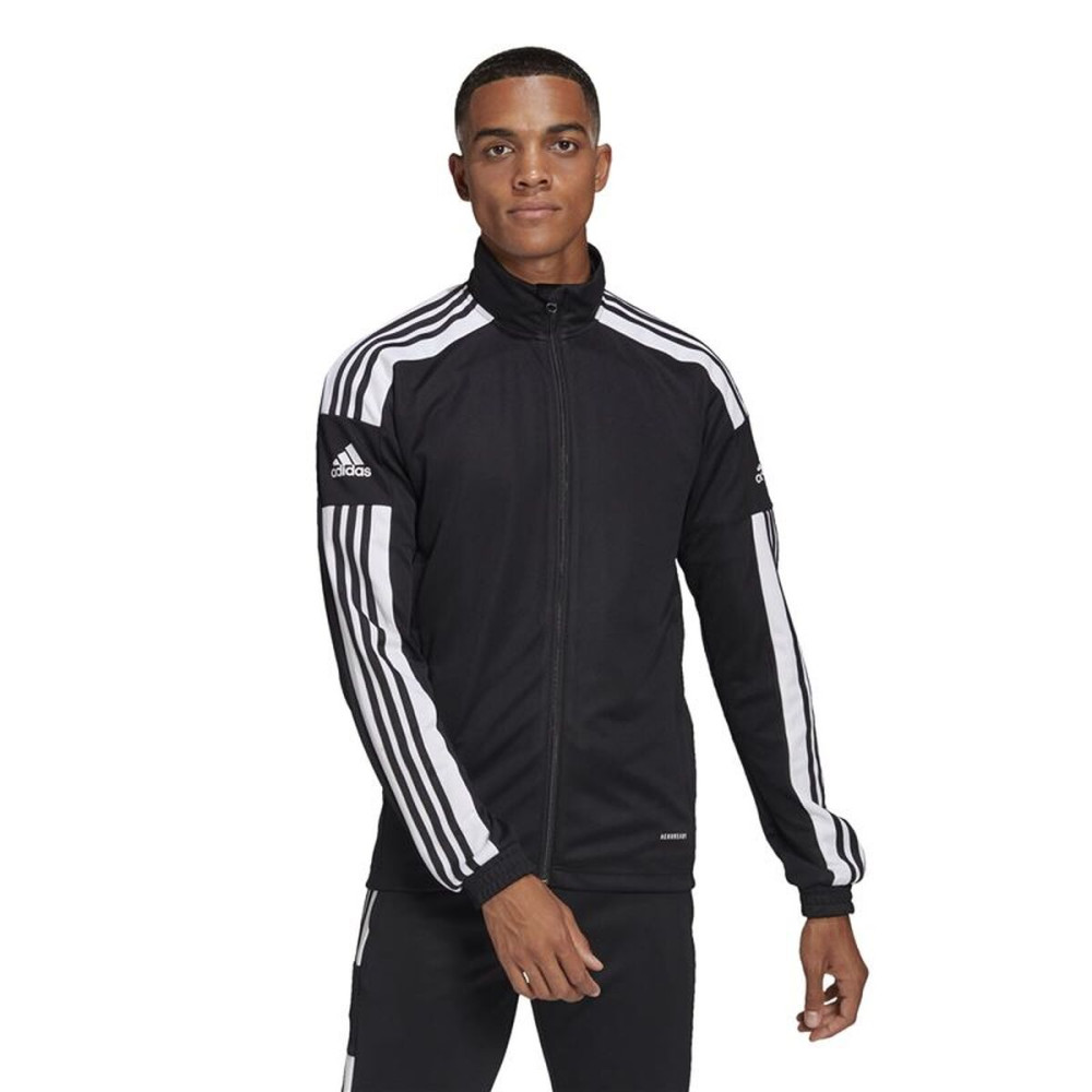 Men's Sports Jacket Adidas Sq21 Tr Black Football