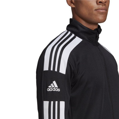 Men's Sports Jacket Adidas Sq21 Tr Black Football
