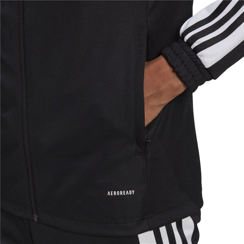 Men's Sports Jacket Adidas Sq21 Tr Black Football