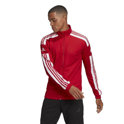 Men's Sports Jacket Adidas Sq21 Tr Red Football