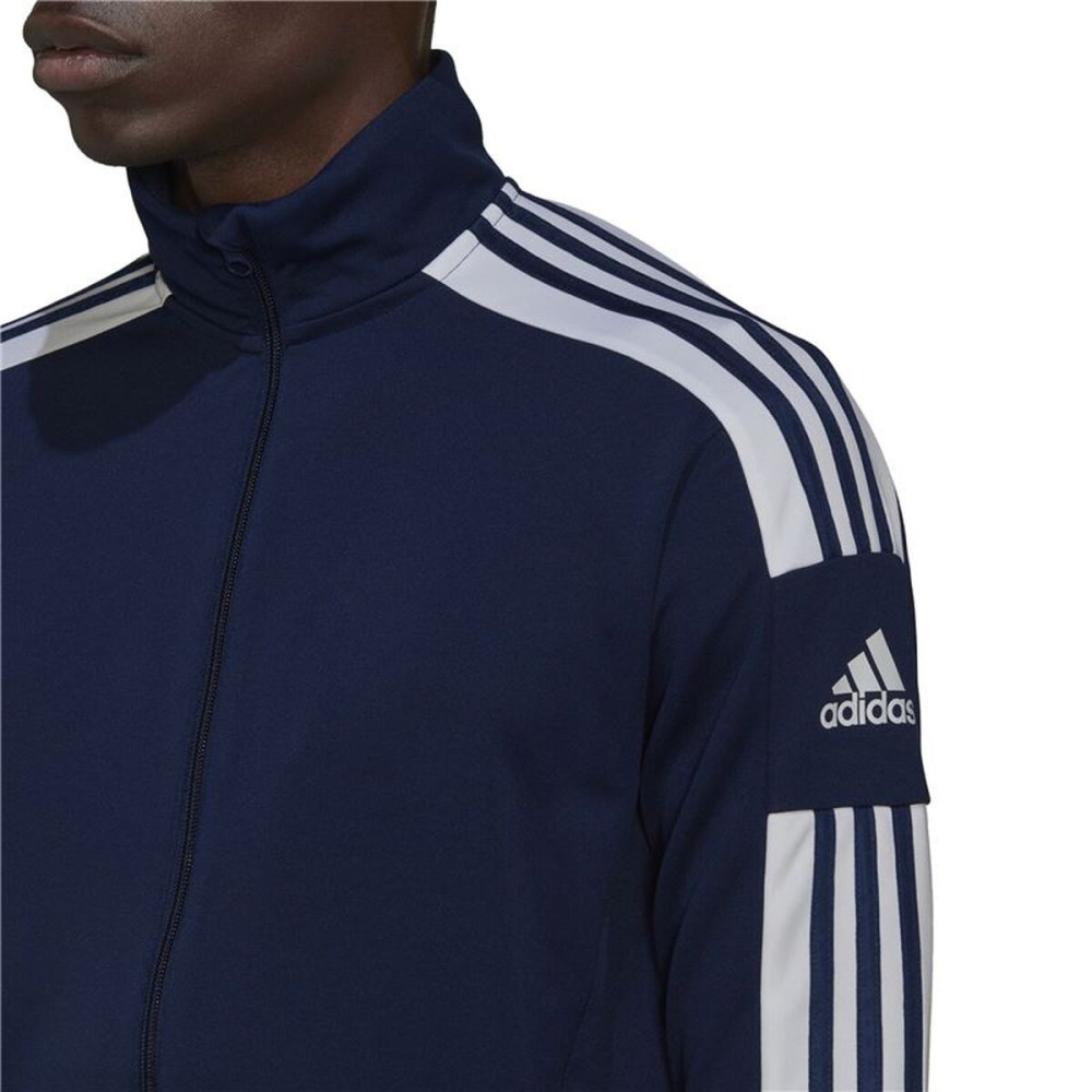 Men's Sports Jacket Adidas Sq21 Tr Blue Football