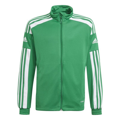 Children's Sports Jacket Adidas Sq21 Tr Y Green Football