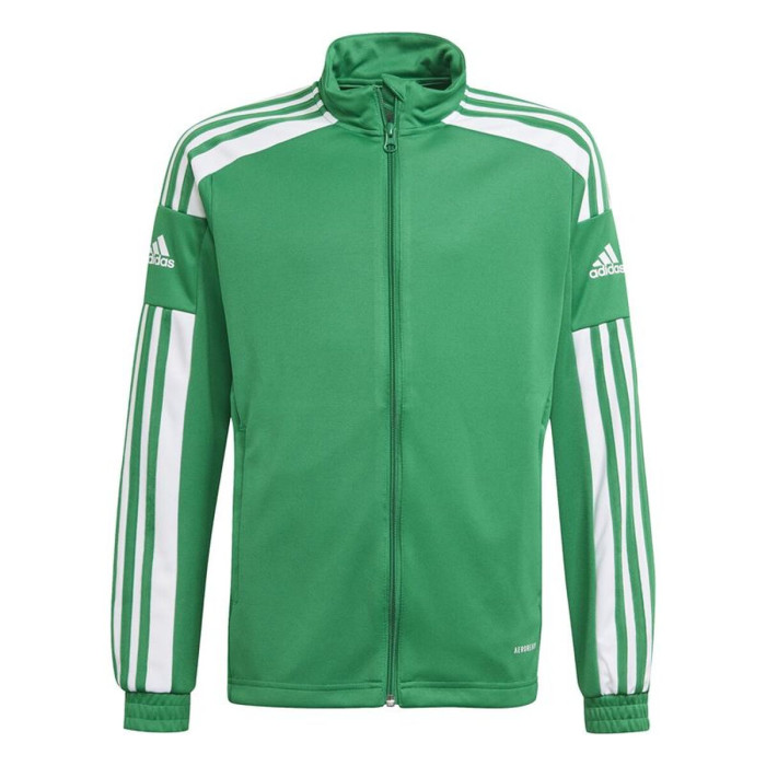 Children's Sports Jacket Adidas Sq21 Tr Y Green Football