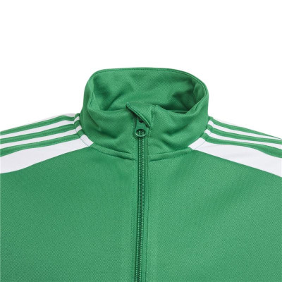 Children's Sports Jacket Adidas Sq21 Tr Y Green Football